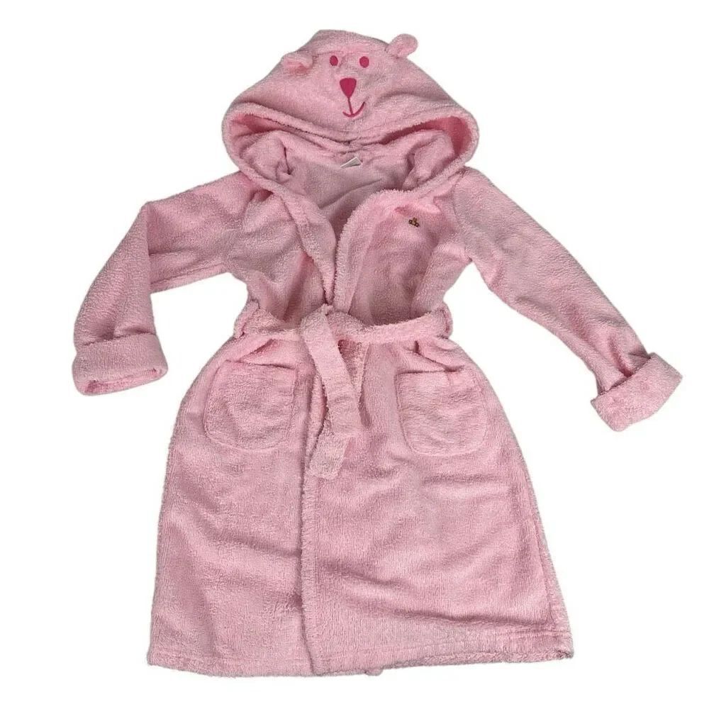 Baby Gap Girls Pink Terry Robe 5 Years